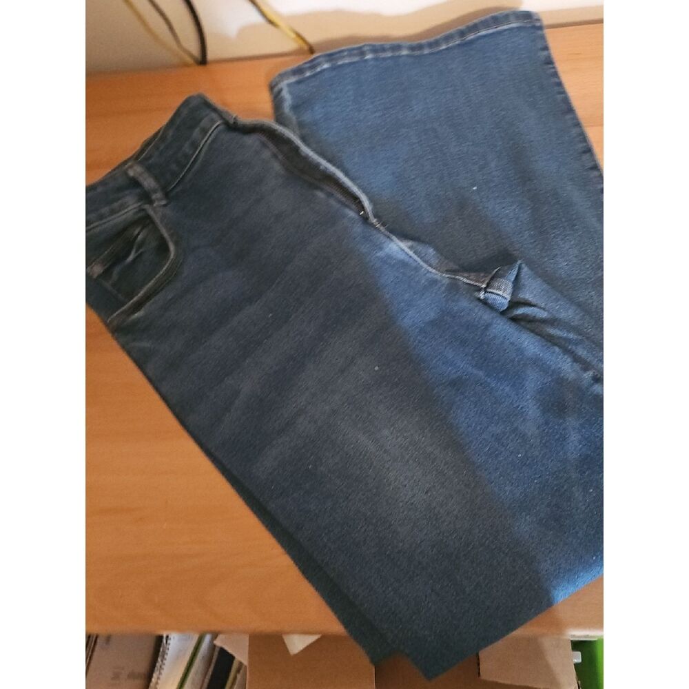 Well Worn Wide Leg Jeans 14/34